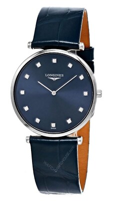 LONGINES La Grande Classique 33MM Blue Diamond Dial Unisex Watch L4.709.4.97.2