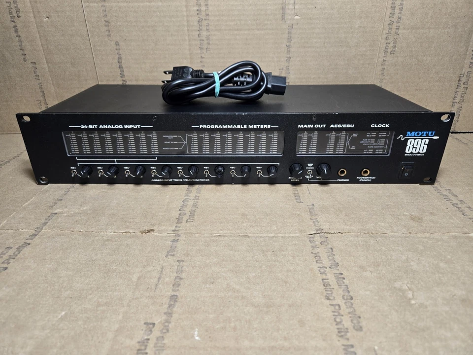 MOTU 896mk3 Firewire Audio Interface - Image 3 of 4