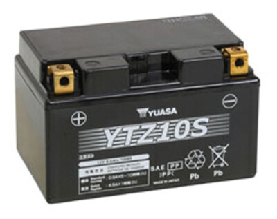Yuasa YTZ10S Maintenance Free AGM 12-Volt Battery