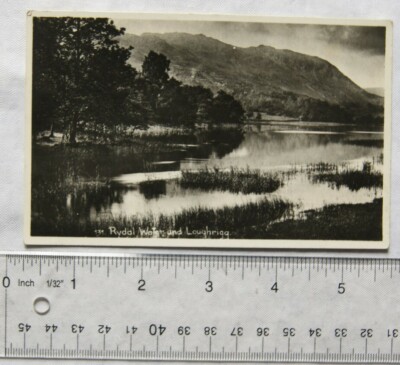 George V Postkarte Rydal Water & Loughrigg