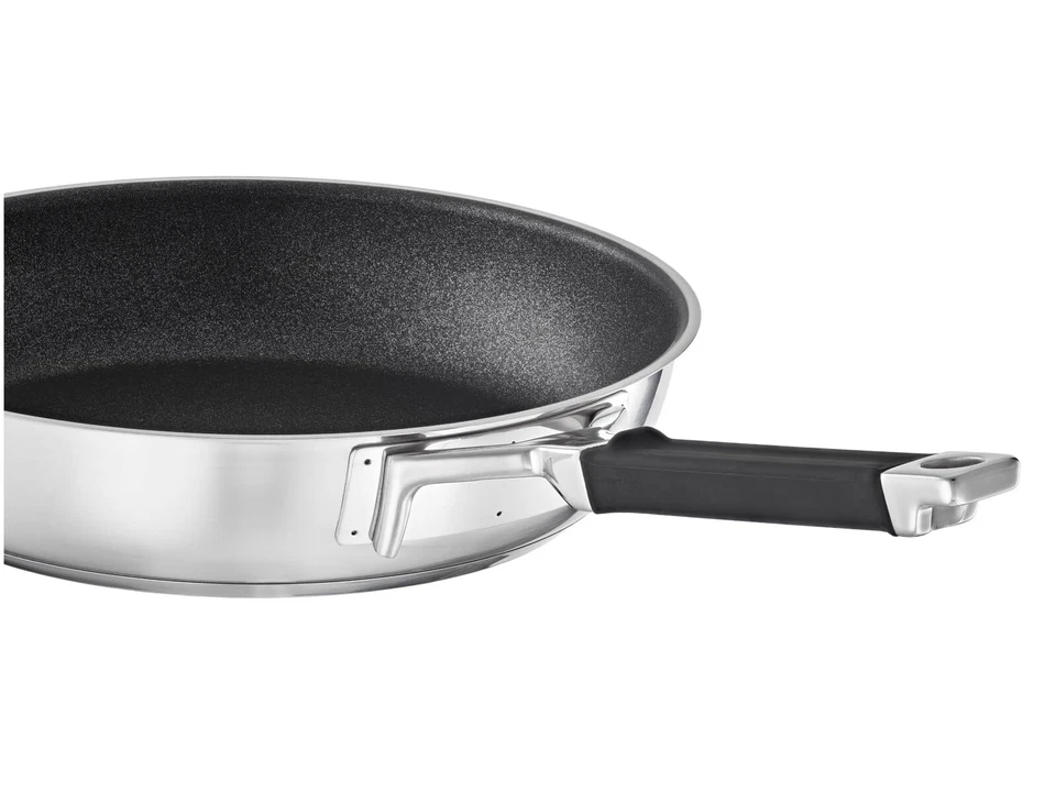 SILENCE PRO Bratpfanne Pfanne mit kratzfester Premium-Antihaftversiegelung Pr... - Bild 2 von 4