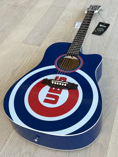 Sports Vault Chicago Cubs Acoustic Guitar - Limited Edition - Bild 2 von 17