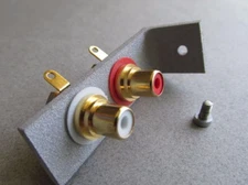 Pats Audio RCA Phono Cable Connection Bracket Upgrade for Dual Turntables