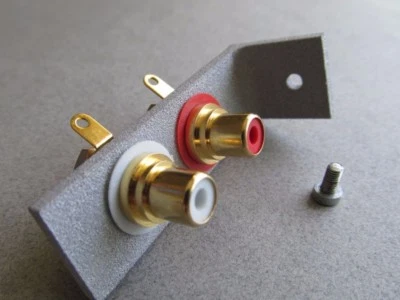 PAT'S AUDIO Pats Audio RCA Phono Cable Connection Bracket Upgrade for Dual Turntables