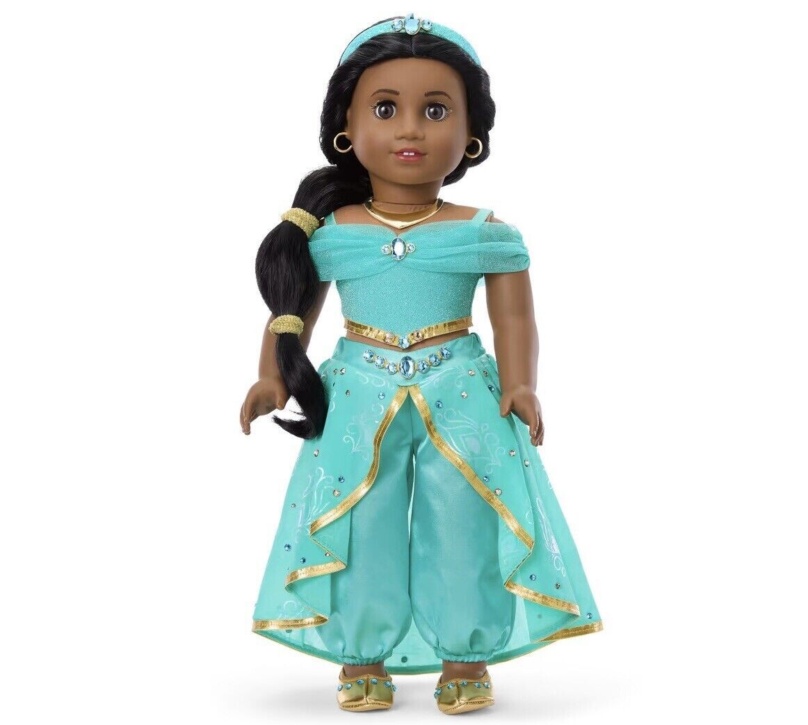 New American Girl Disney Princess Jasmine Collector Doll 2023 Swarovski  Crystals