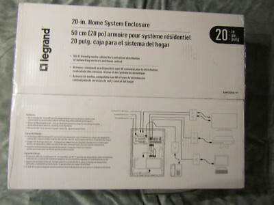 LeGrand 20'' Home System Enclosure ENP205A-V1 Wi-Fi Compatable Professional
