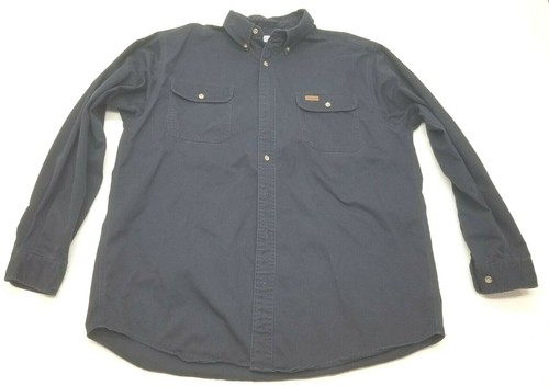 Carhartt Mens Button Down Shirt Size XL 