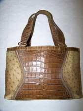 BORSA MAX MARA EXOTIC SKIN TOTE BAG 100% MADE IN ITALY