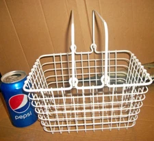 White Wire Silverware Utensil Holder Basket Drainer - Kitchen Sink Or Dishwasher