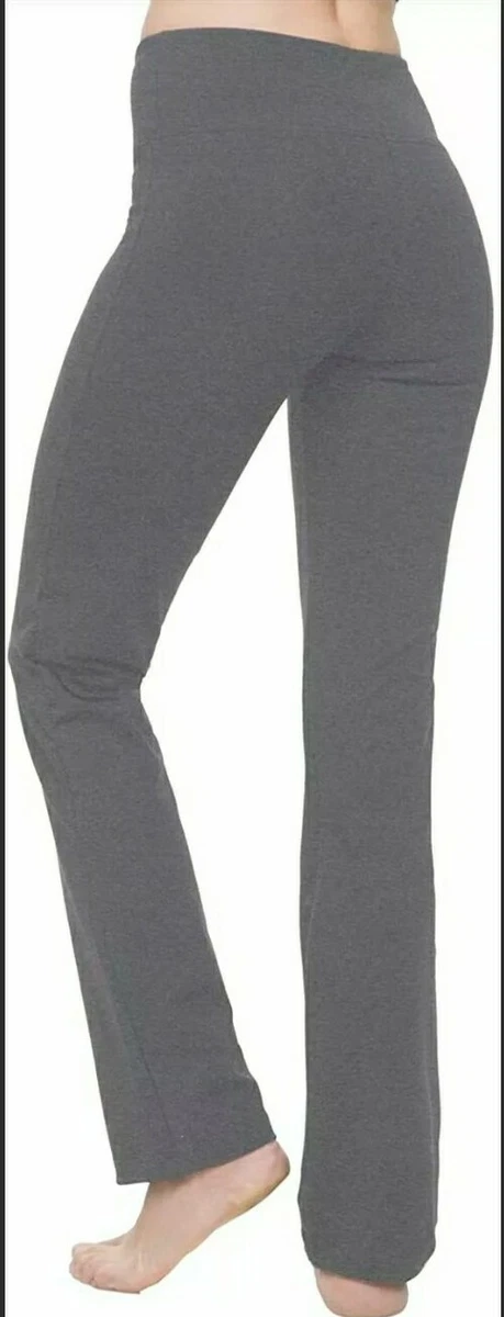 NIRLON Women's Straight Leg Yoga Pants High Waist Leggings size large