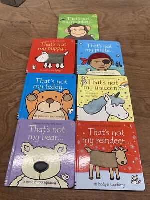 ''Das ist nicht mein'' Bücher Konvolut x 7 Bär Teddy Welpe Einhorn Affe Kinderbuch  