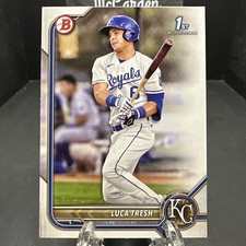 2022 Bowman Prospects Luca Tresh #BP-136 Kansas City Royals