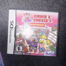 Vintage Nintendo DS Chuck E. Cheese Playhouse - Nintendo DS Manual And Case