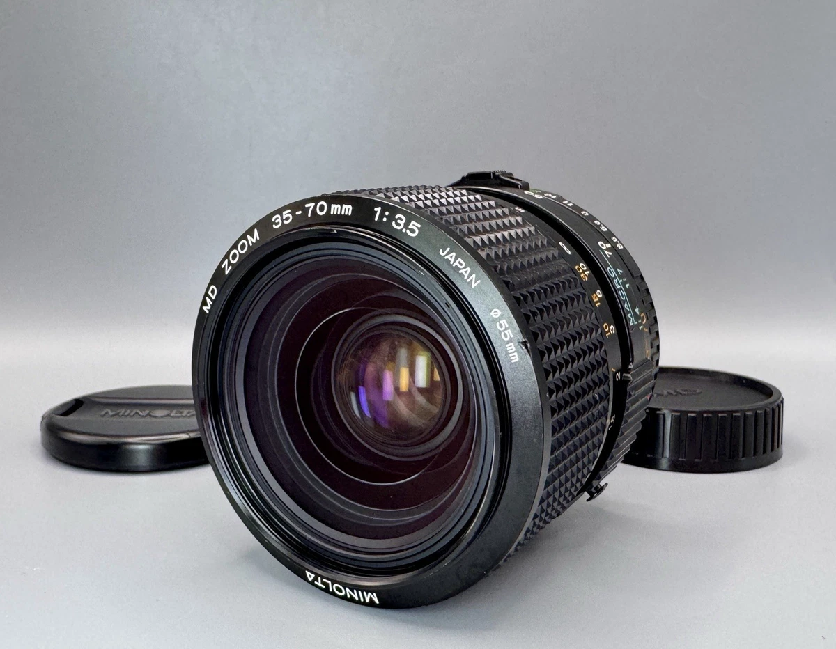 Minolta MD f/3.5 Camera Lenses 35-70mm Focal for sale | eBay
