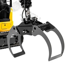 Parte morsetto pinza tronchi in metallo per escavatore idraulico LESU 1/14 FAI DA TE RC PC30 B0003