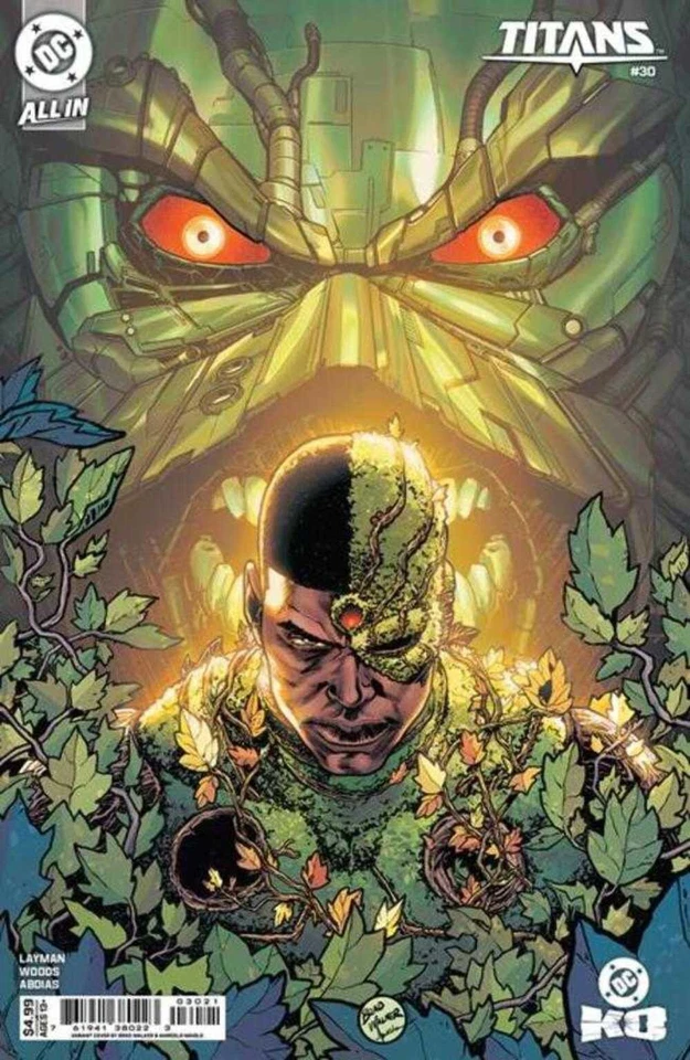 DC COMICS Titans #30 Cover B Brad Walker Card Stock Variant (DC K.O.) (NM)