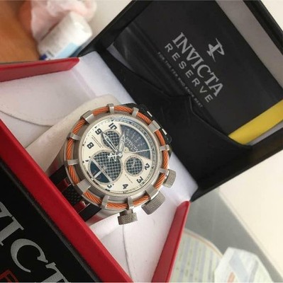Armbanduhr Invicta Reserve Bolt Nautical Ensemble Flame Fusion Crystal 1303100