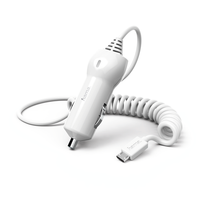 Hama Kfz-LadegeräT Micro-Usb ZigarettenanzüNder-Adapter Lade-Kabel