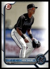 2022 Bowman Prospects Jose Salas Miami Marlins #BP-30