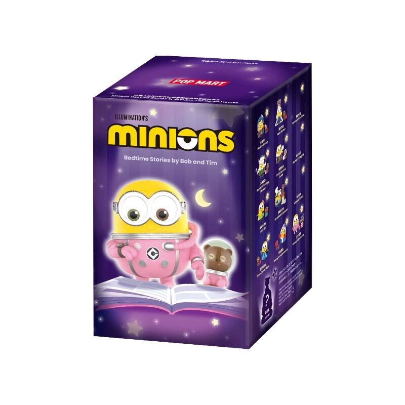 POP MART Minions Bedtime Stories by Bob and Tim Blind Box