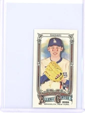 2025 ROKI SASAKI TOPPS ALLEN & GINTER #92 MINI A&G BACK!!