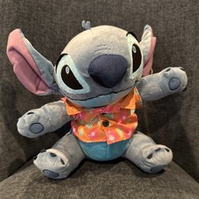Disney Lilo  Stitch Plush Stuffed Animal Alien Orange Hawaiian Shirt "13 NWT