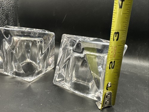 Juego de 2 Candelabros Votivos Partylite Prism Geométricos - Imagen 7 de 8