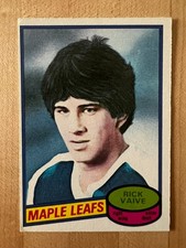 Rick Vaive Rookie Card RC 1980-81 O-Pee-Chee #242. rookie card picture