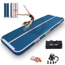 Air Mat Tumble Track 10ft 13ft 16ft 20ft Gymnastics Tumbling Mat Inflatable T...