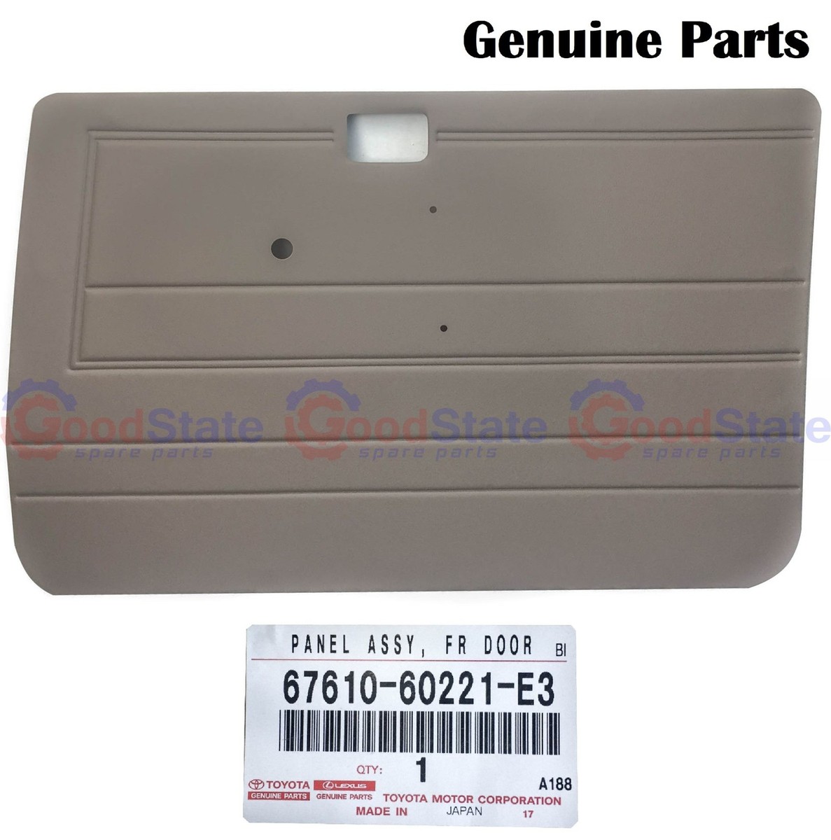 Genuine Toyota LandCruiser RJ70 LJ73 LJ70 Front LH RH Door Trim