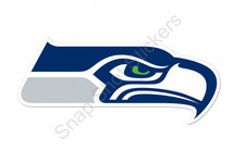 Seattle Seahawks Logo Weather Resistant Vinyl Sticker/Decal 01