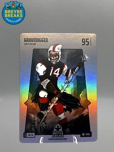 Bo Jackson Battle Arena Update – SILVER Foil SBF‑54 “GRAVEDIGGER” – Stefon Diggs