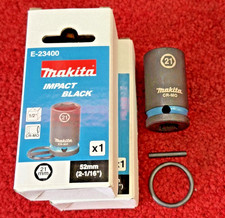 2Pc Genuine Makita scaffolding Impact Wrench Socket 52mm 1/2" Fits DTW300 DTW302