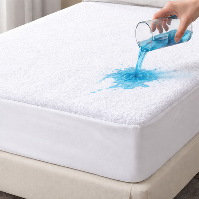 Wasserdichter Frottee Matratzenschutz Allergenfrei Spannbetttuch Bettbezug
