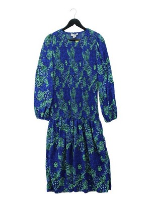 Never Fully Dressed Pullover Midikleid UK14 in Blau