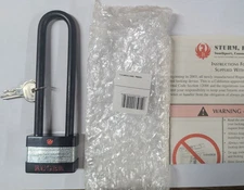 ORIGINAL RUGER Firearm Gun Lock Padlock With 2 Keys And Manual