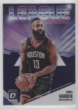 2018-19 Panini Donruss Optic League Leaders Purple Prizm James Harden #1 0ja4