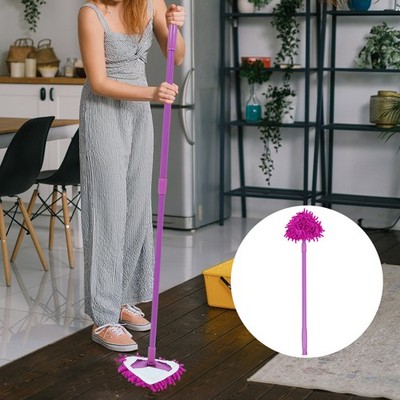 Triangular Cleaning Mop for Car Home Washing Glass Flat Floors Windows Cleaning