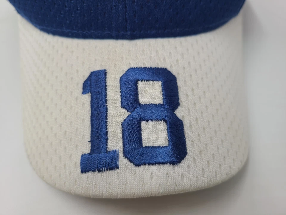 Gorra ajustable Reebok vintage infantil Indianapolis Colts Peyton Manning #18 Foto 3 de 4