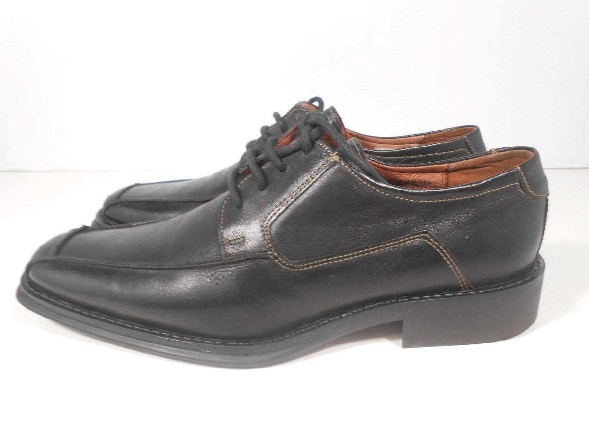 MEN BILL BLASS Black Leather Dress Shoes Sz: EU 43, US 10 | eBay display picture 3