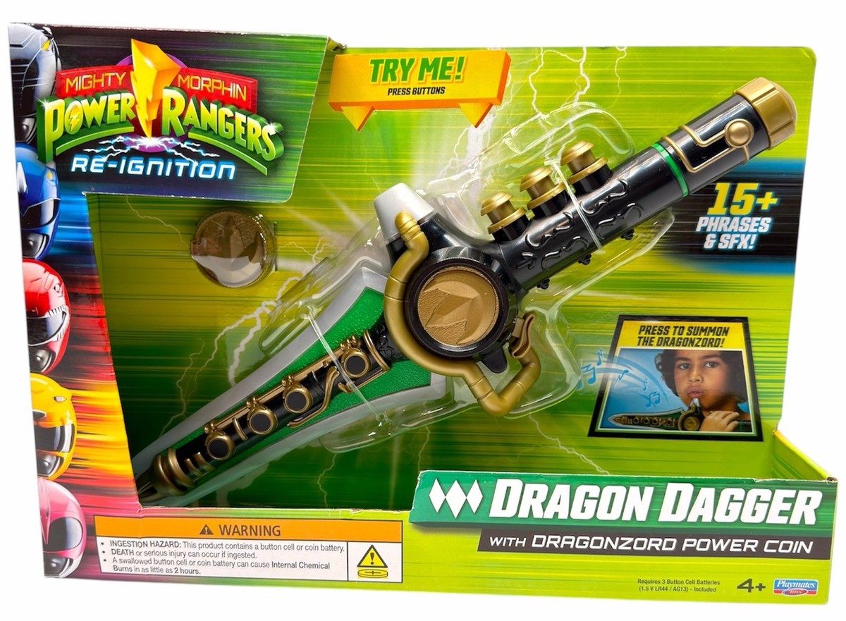 Mighty Morphin Power Rangers Re-Ignition Dragon Dagger Power Coin