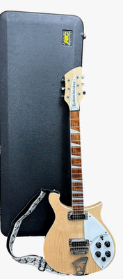 Rickenbacker 620 Natural Solid Body Electric Guitar W/ Hard Case