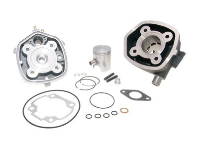 Zylinderkit Polini Gusseisen Sport 50cc für Minarelli horizontal LC