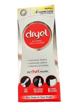 Dryel at-Home Dry Cleaner Refill Kit - 8 Loads - NIB