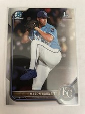 2022 Bowman Chrome Refractor Mason Barnett #BDC-172 1st Kansas City Royals