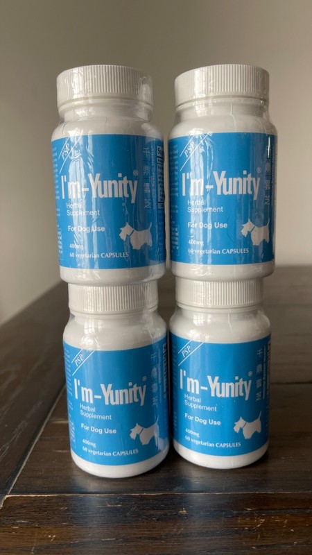 I'm-Yunity for Dogs (60 Capsules x 4 bottles) - NEW