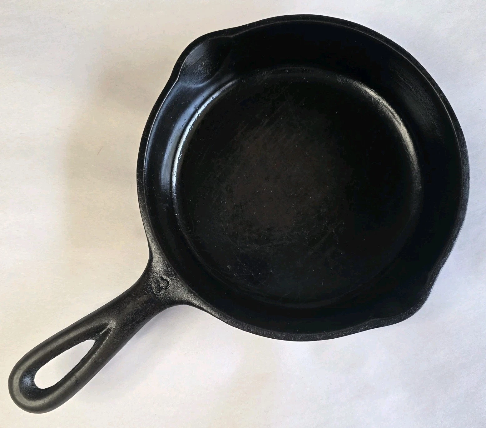 VTG Wagner Ware Stylized Sidney O No. 3 Cast Iron Skillet 1053 P