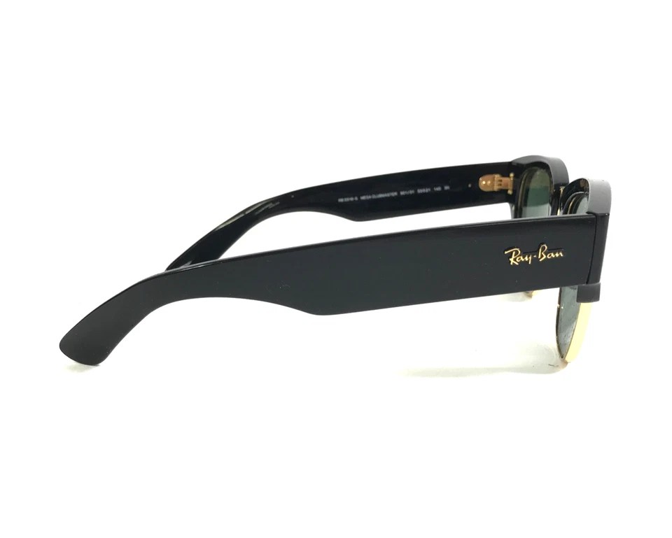 Gafas de sol Ray-Ban RB0316-S MEGA CLUBMASTER 901/31 negro dorado con lente G-15 53 mm Foto 4 de 4