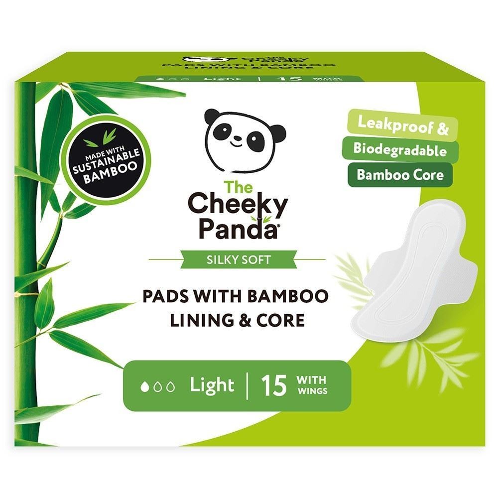 Cheeky Panda Sanitary Towels for Women – Light Flow – 15 Pads Per Pack - with Bamboo Pads and Core (Packaging May Vary) - Image 5