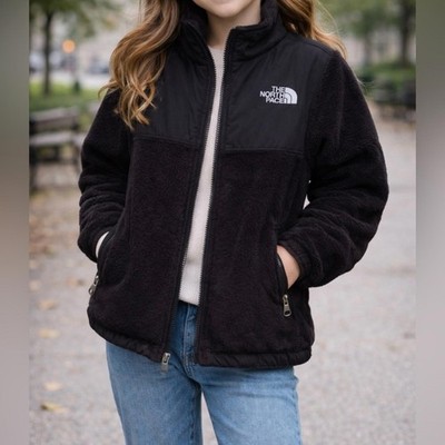 The North Face Girls Fleece Jacket Small - Zip does not work. Sold AS IS